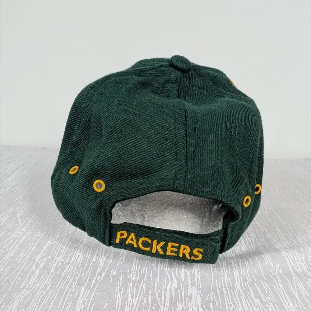 NFL Merchandise Green Bay Packers Baseball Hat Vintage Hook and Latch Hat